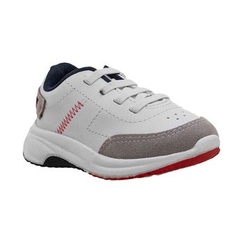 Tenis-Branco-e-Cinza-Kids-Cadarco-Costura-Aparente-|-Molekinho-Tamanho--22---Cor--BRANCO-0